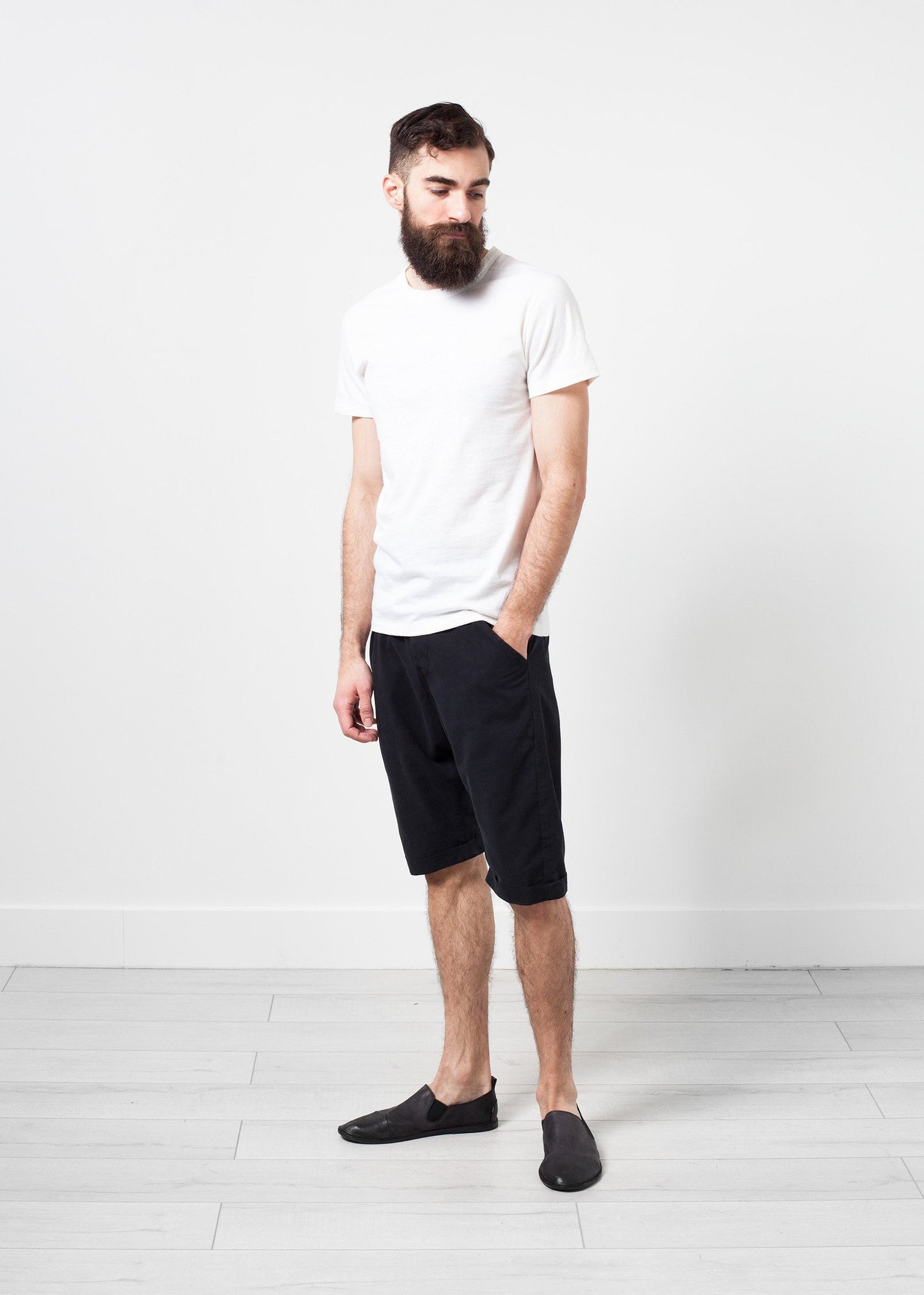 Comfort Tee in White Wool Blend - annaclothes
