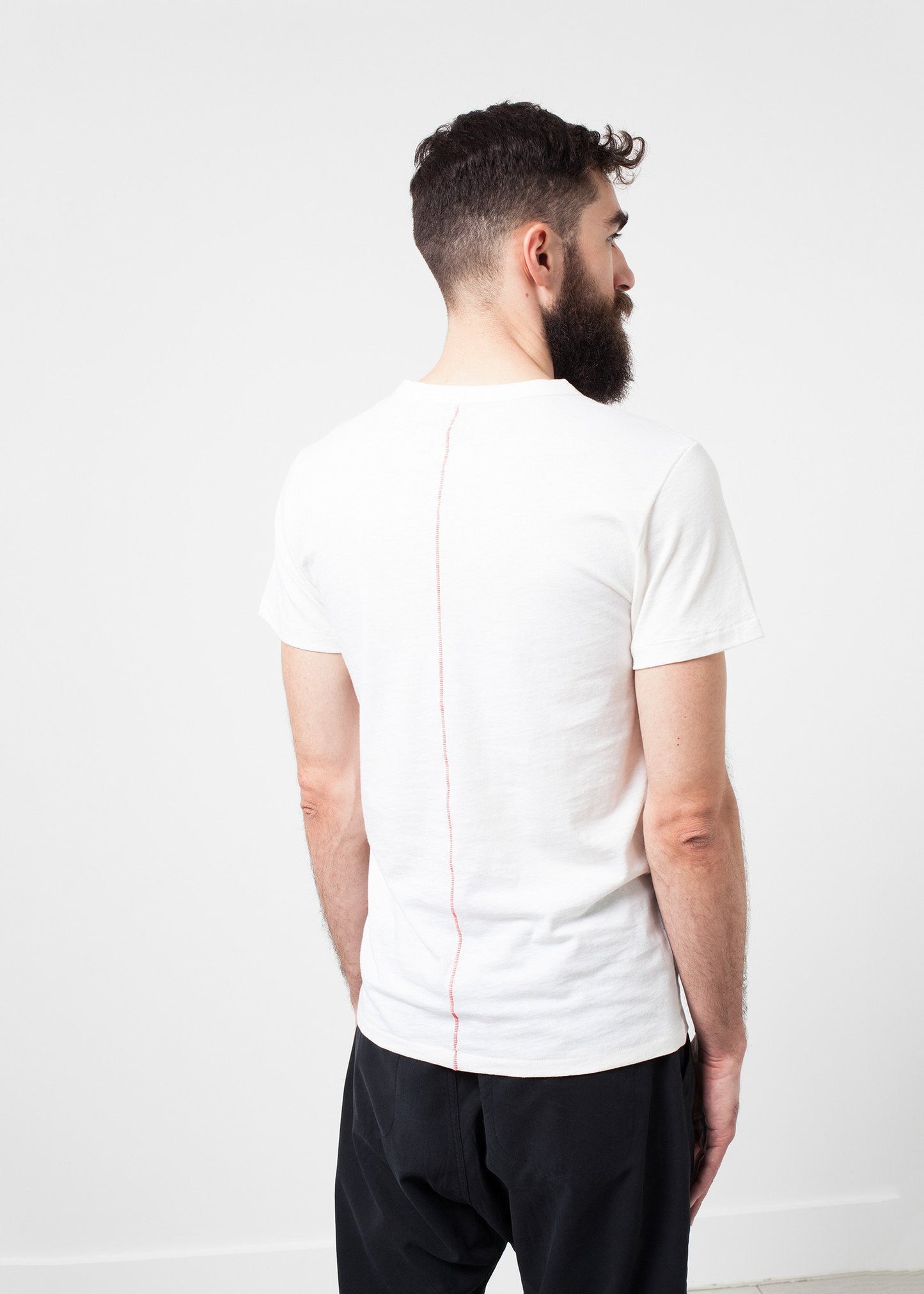 Comfort Tee in White Wool Blend - annaclothes