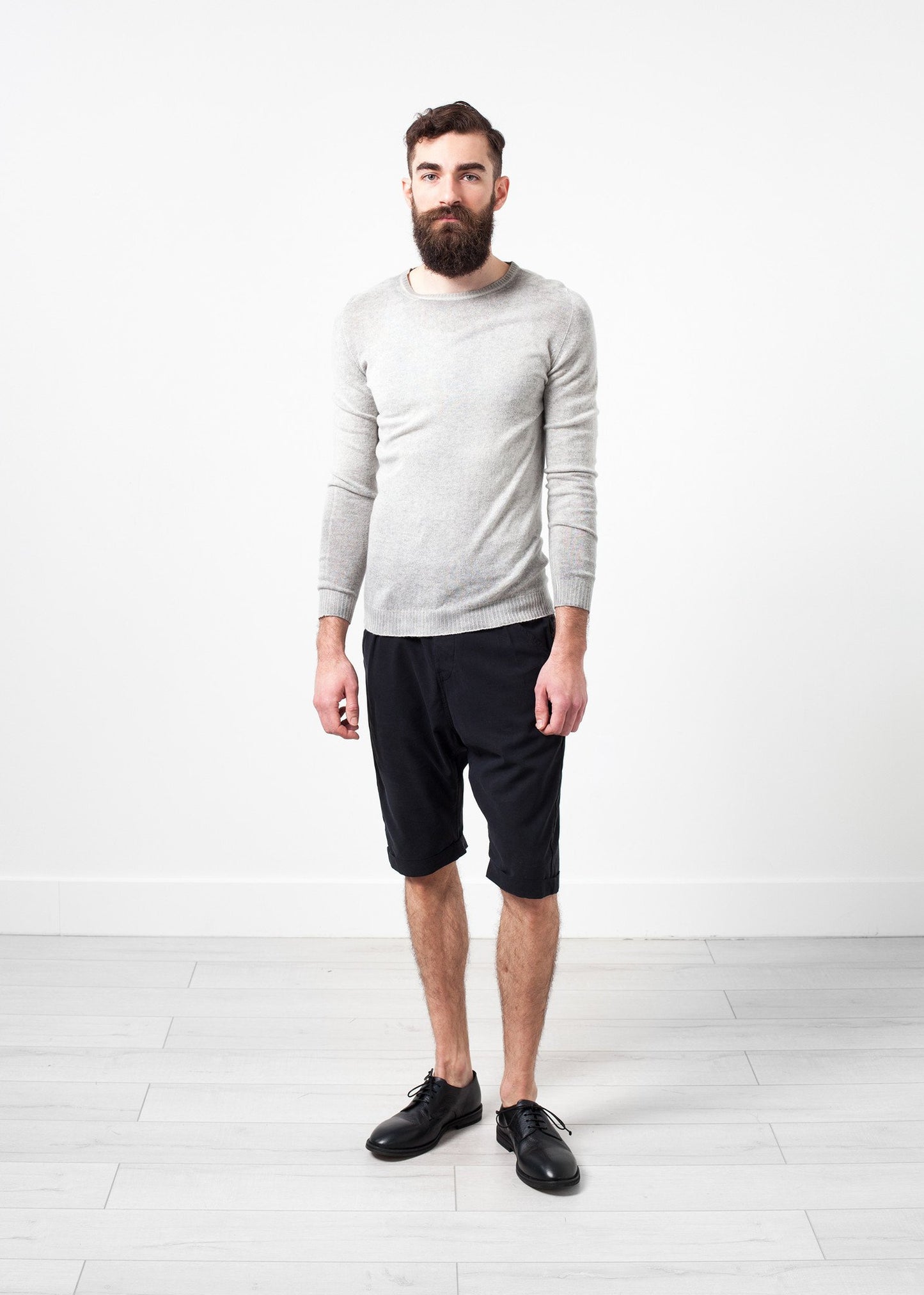 Mottled Cashmere Crewneck - annaclothes