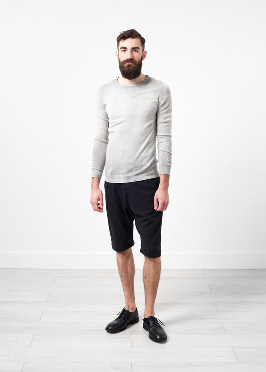 Mottled Cashmere Crewneck - annaclothes
