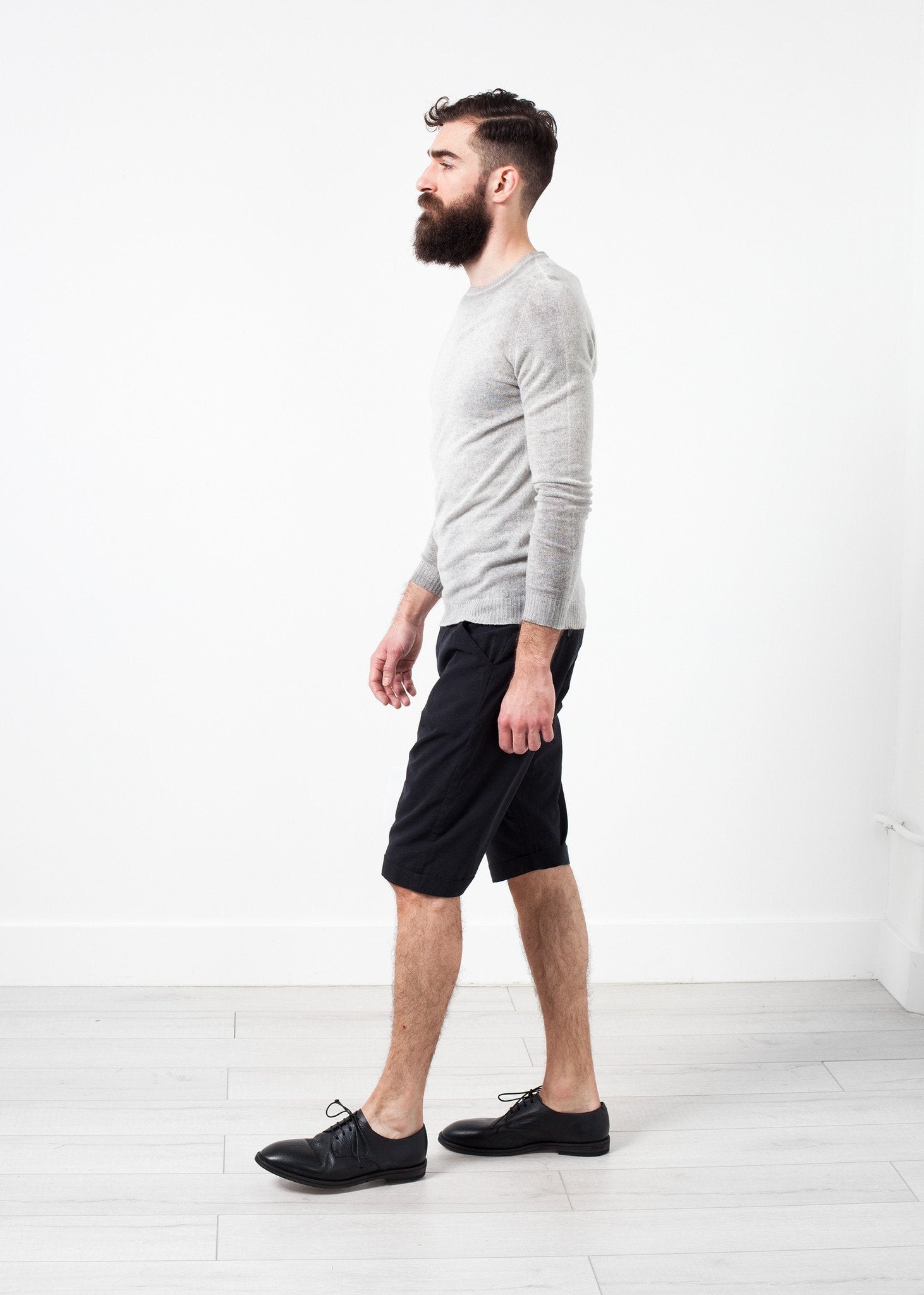 Mottled Cashmere Crewneck - annaclothes