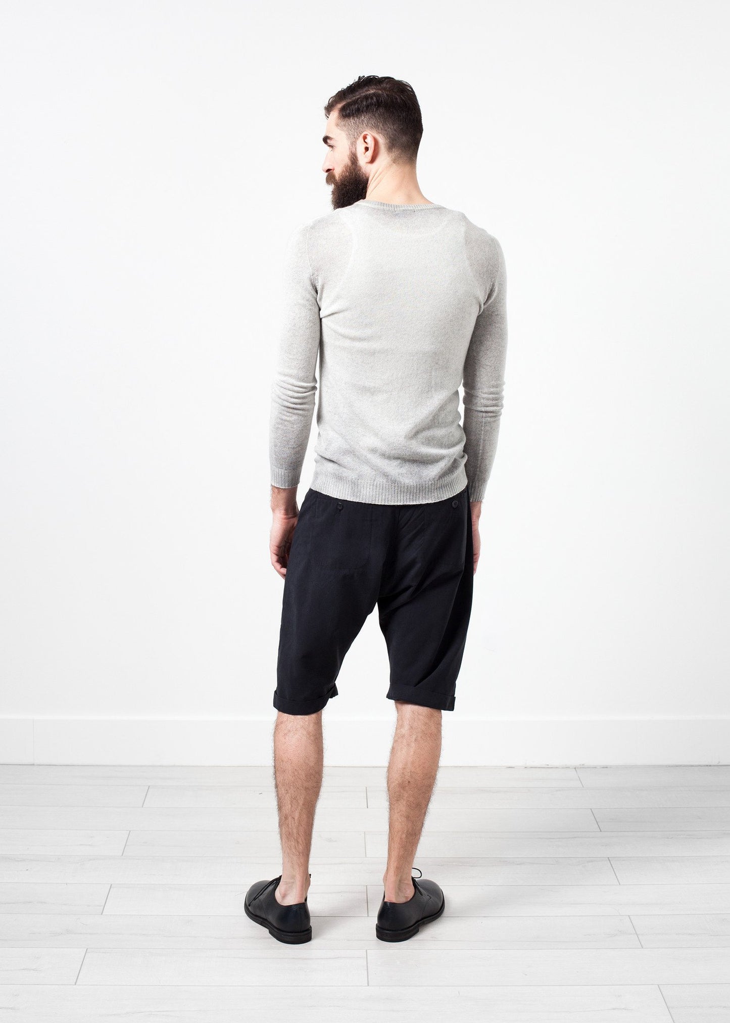 Mottled Cashmere Crewneck - annaclothes