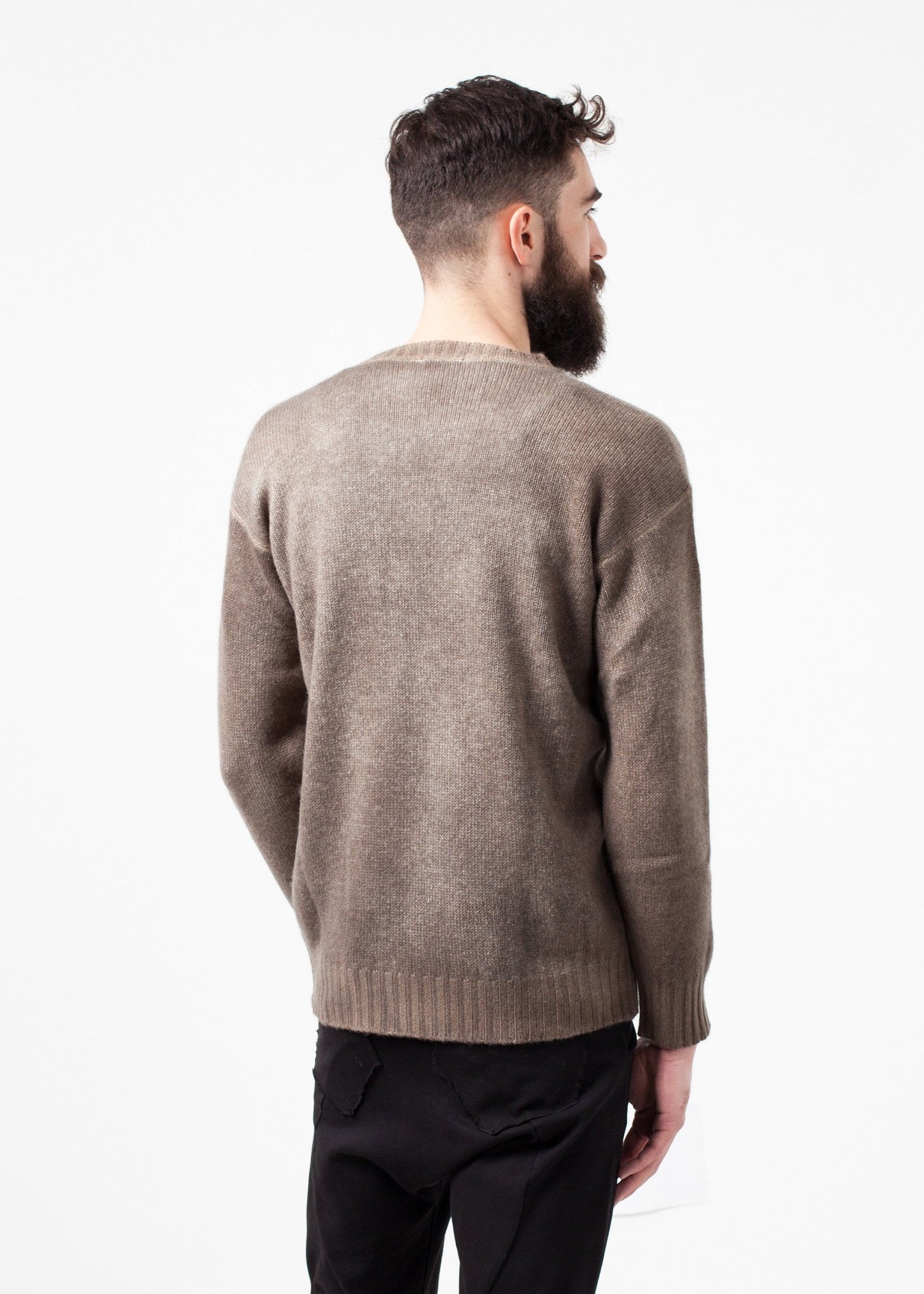 Knitted Cashmere Pullover - annaclothes