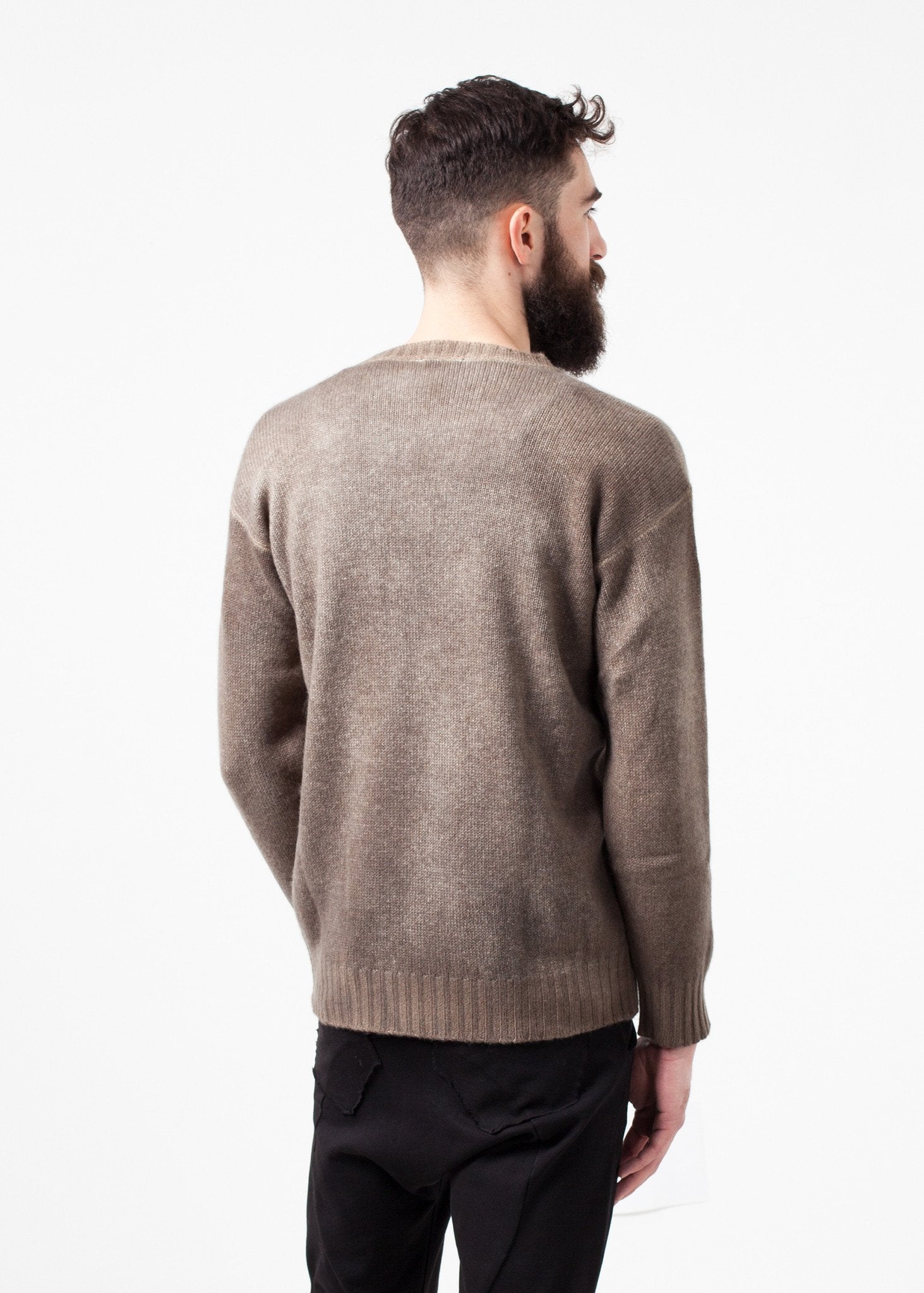Knitted Cashmere Pullover - annaclothes