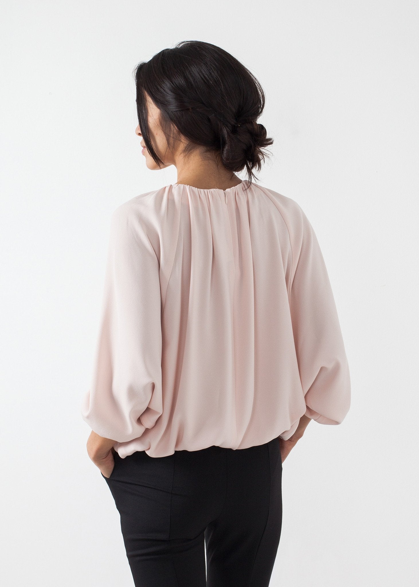 Bubble Peasant Top - annaclothes