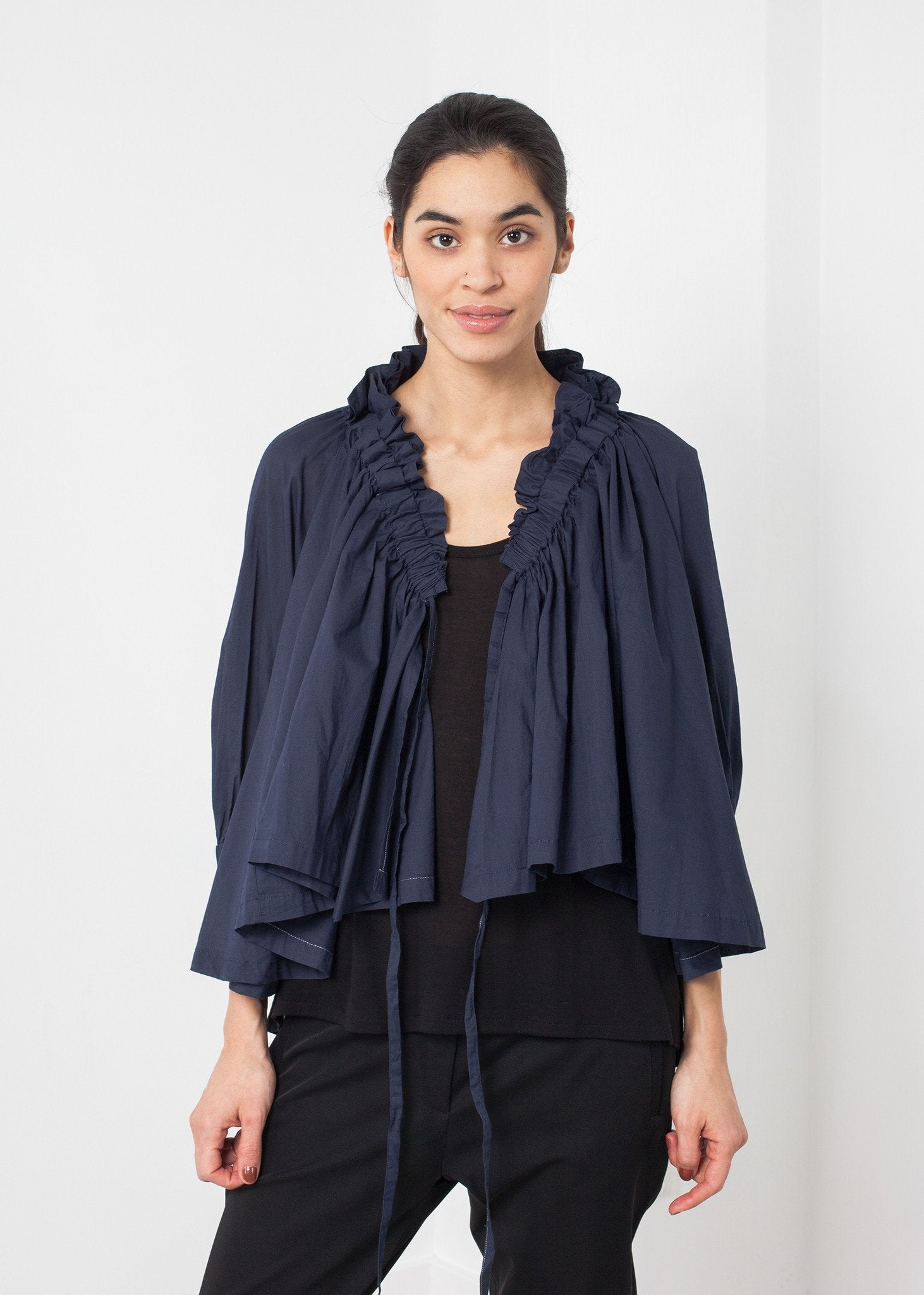 Ruffled Cabin Top - annaclothes