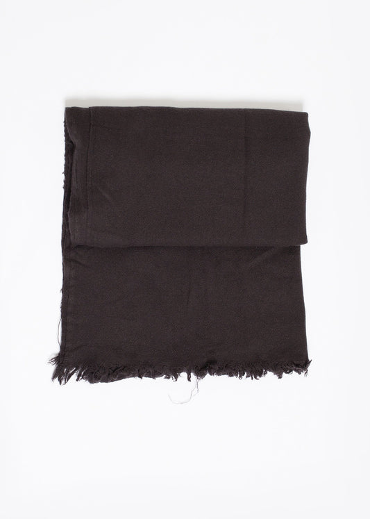 Simple Scarf in Old Black - annaclothes