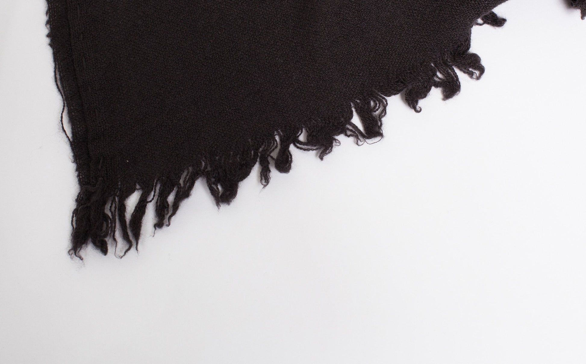 Simple Scarf in Old Black - annaclothes