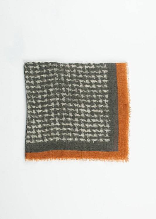 Houndstooth Square in Slate - annaclothes