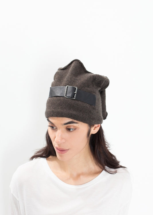 Buckle Cap in Felt - annaclothes