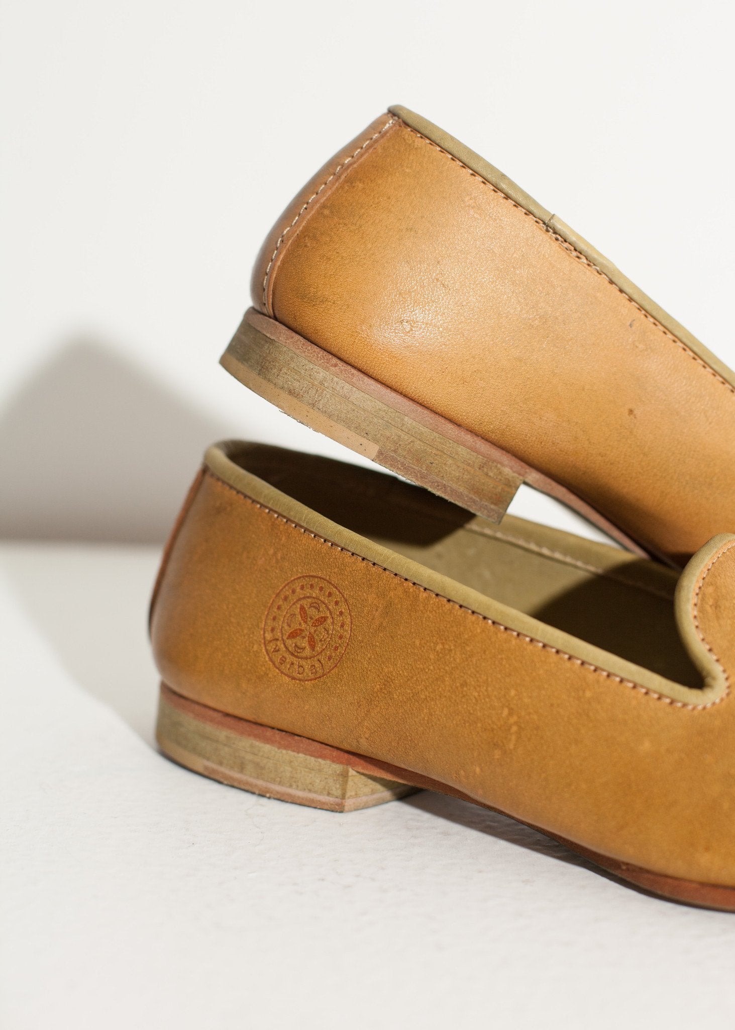 Leather Loafer in Lime - annaclothes