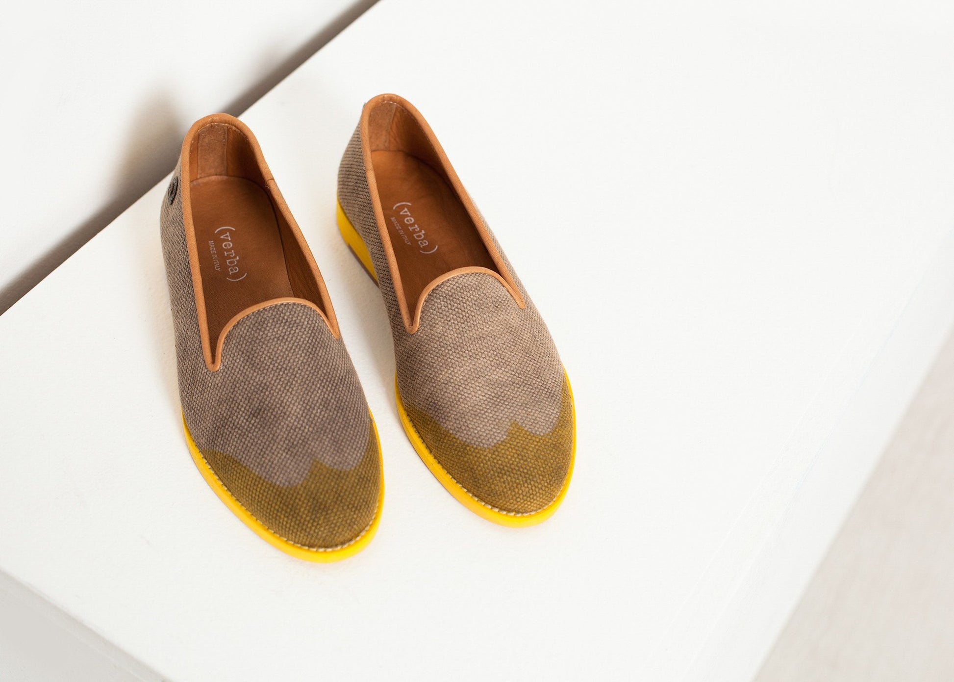 Wingtip Loafer in Yellow - annaclothes