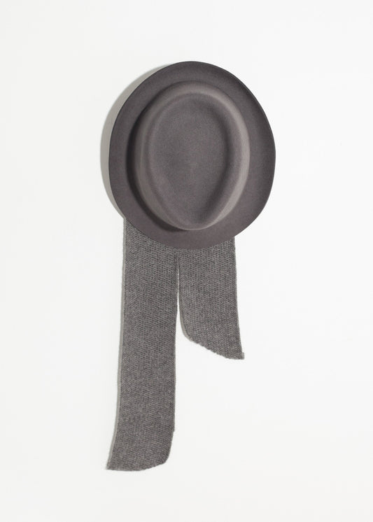 Kate Hat in Steel Grey - annaclothes