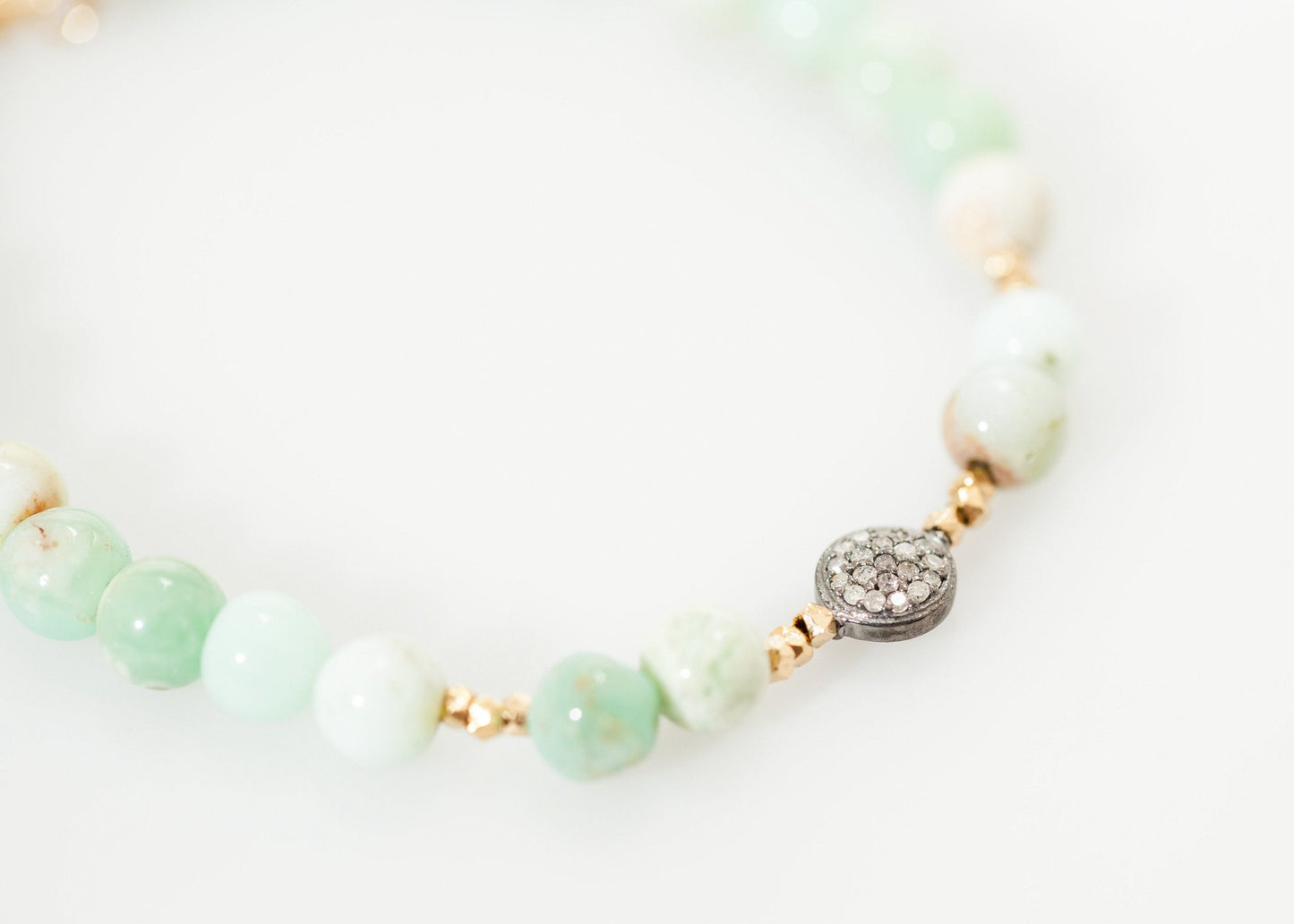 Leopold Bracelet in Green Chrysoprase - annaclothes