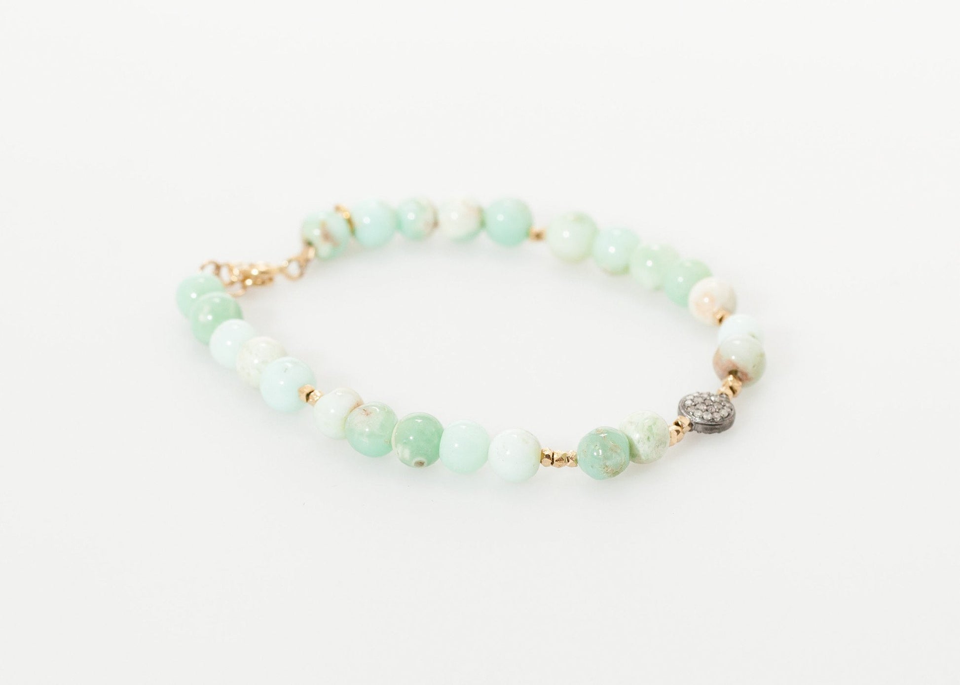 Leopold Bracelet in Green Chrysoprase - annaclothes