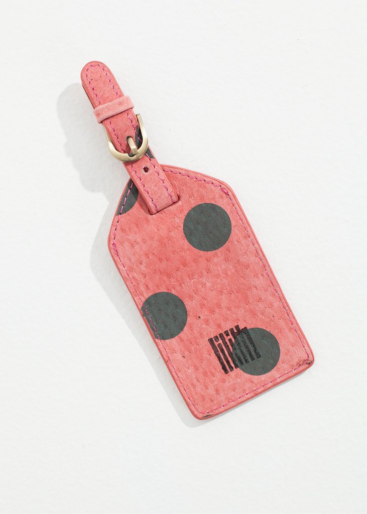 Oscar Luggage Tag in Rose - annaclothes