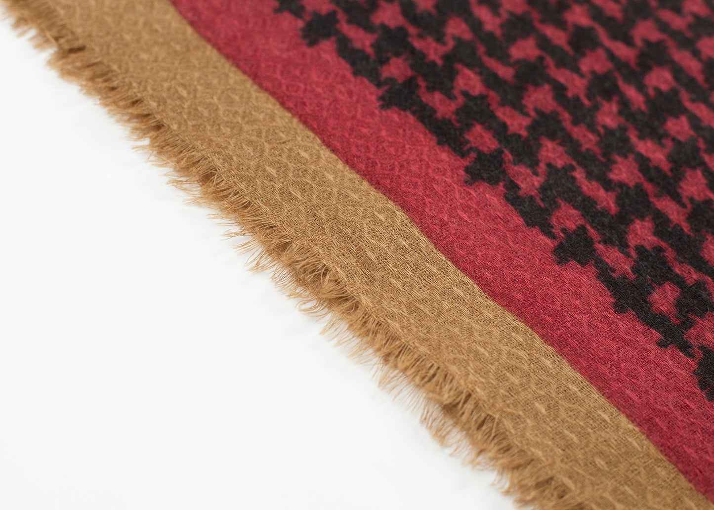 Houndstooth Square in Rouge - annaclothes