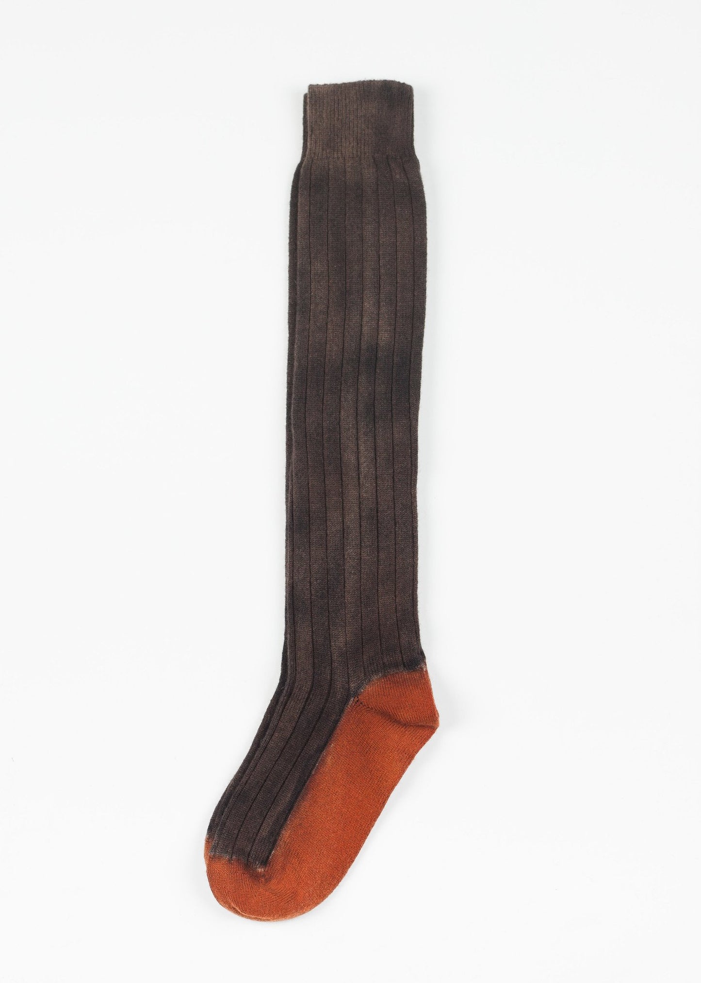 Cashmere Knit Sock in Bronze - annaclothes