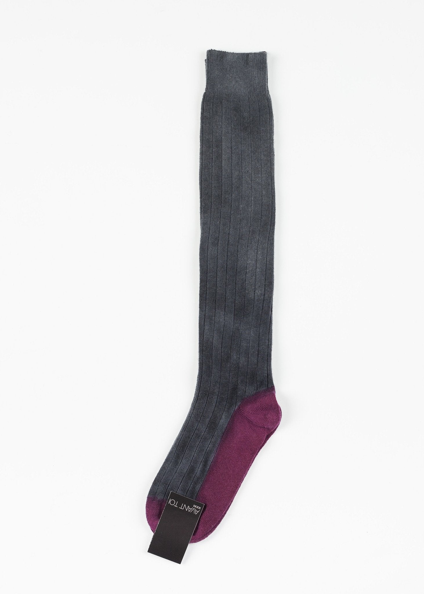 Cashmere Knit Sock in Grey - annaclothes