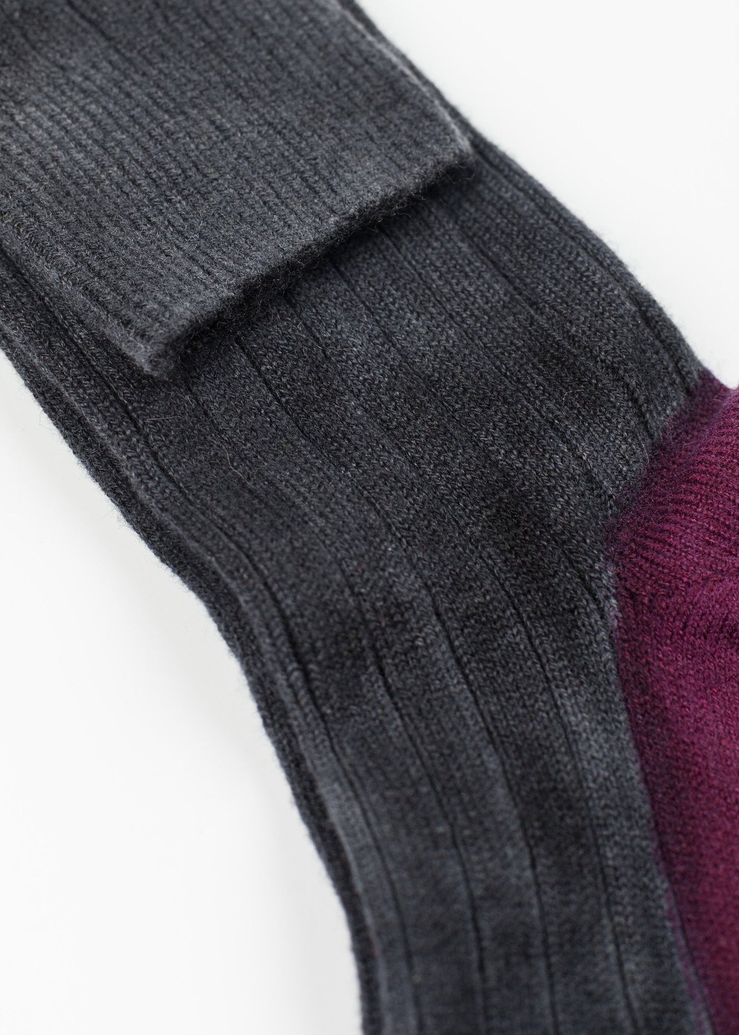 Cashmere Knit Sock in Grey - annaclothes
